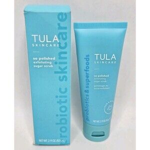 TULA Skincare SO POLISHED Exfoliating Sugar Scrub 2.9 oz NIB
